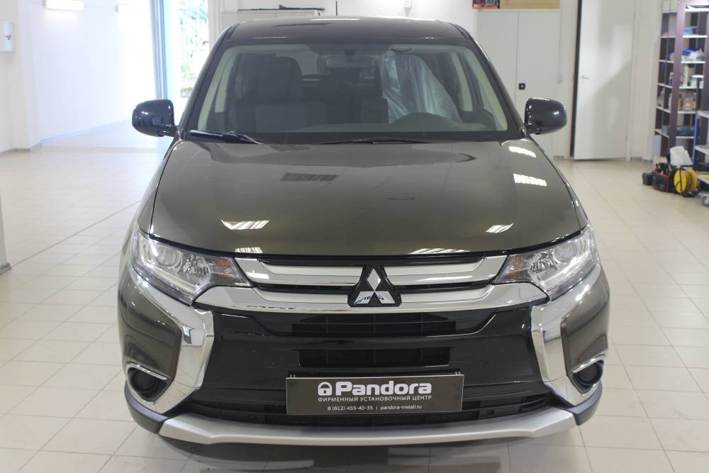 Установка автосигнализации Pandora DX-50 на Mitsubishi Outlander