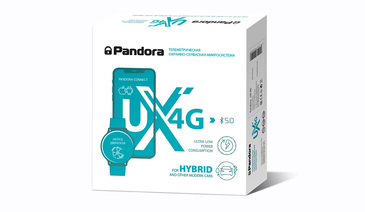 Охранно-сервисная микросистема Pandora UX-4G