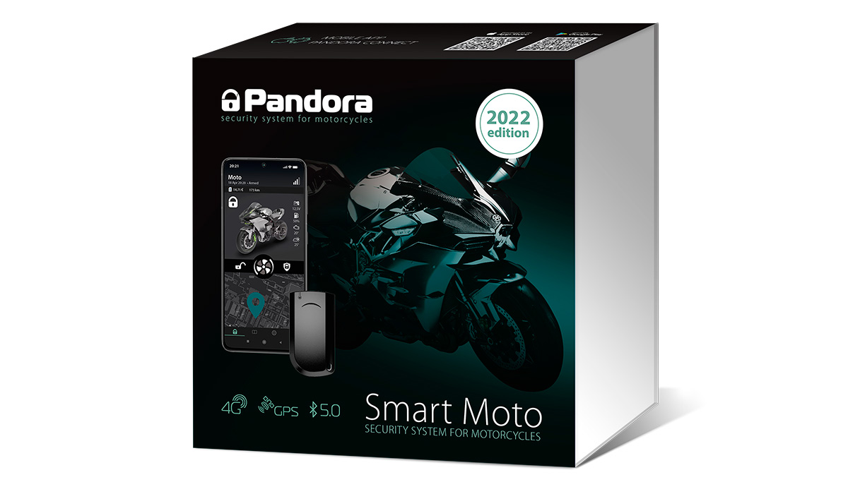 Упаковка Pandora Smart Moto V2